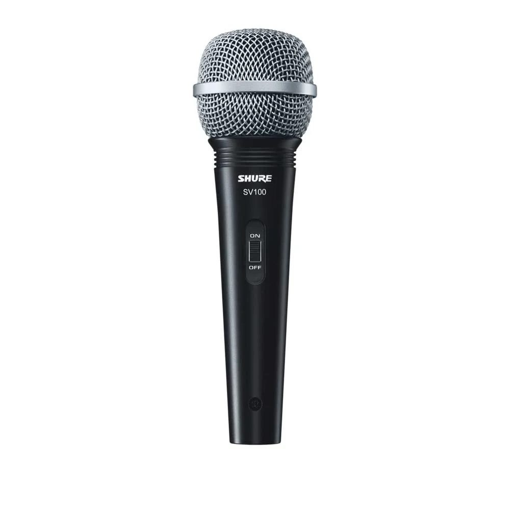 Micrófono dinámico para voz Shure SV100 Tienda de musica Lima Peru