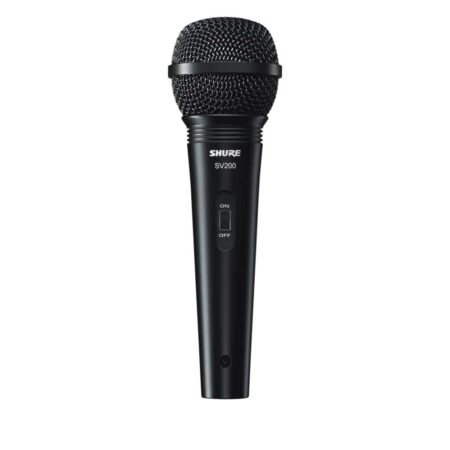 Micrófono dinámico cardioide para voz Shure SV200 tienda instrumentos musicales lima