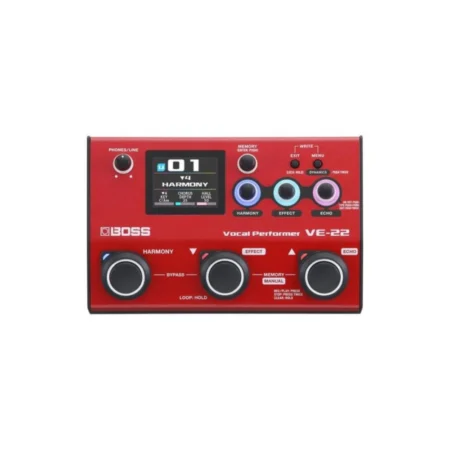 Pedal de efecto para voz Boss VE-22 Vocal Performer Tienda de musica Lima Peru