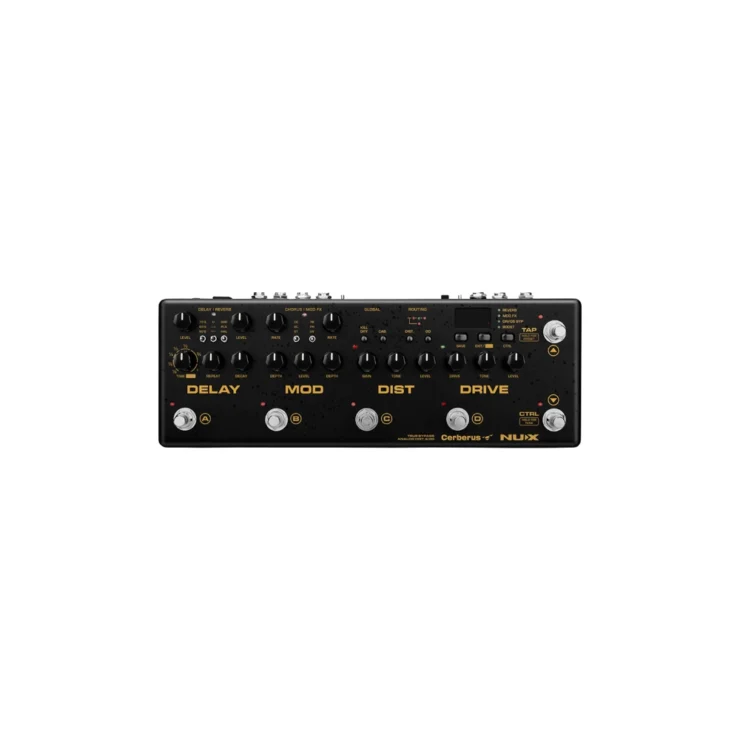 Pedal Multiefectos Nux Cerberus Tienda de musica Lima Peru