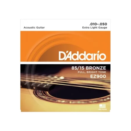 Cuerdas de Guitarra Acústica D' Addario EZ900 010-050 Tienda de musica Lima Peru
