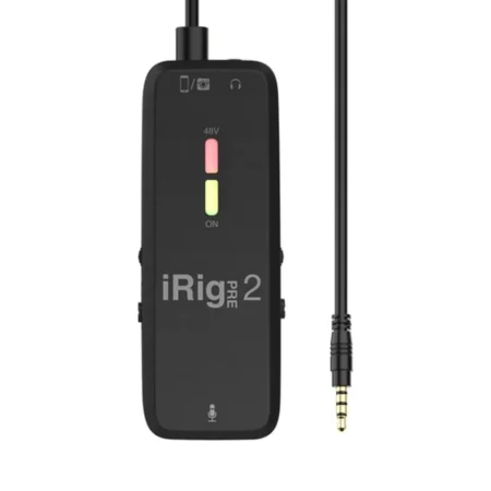 Preamp micrófono IK Multimedia iRig Pre 2 Tienda de musica Lima Peru