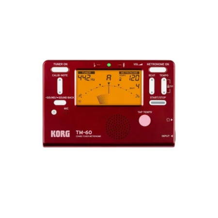 Metronomo Afinador Korg TM-60-RD (Red) Tienda de musica Lima Peru
