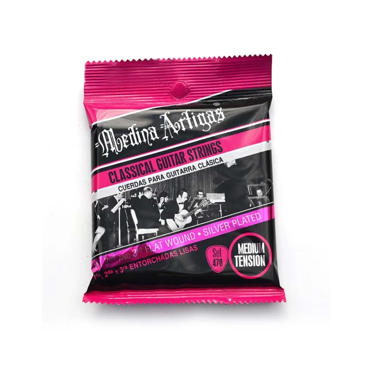 Cuerdas para Guitarra Clasica de Nylon Medina Artigas Classical Guitar Strings Medium Tienda de musica