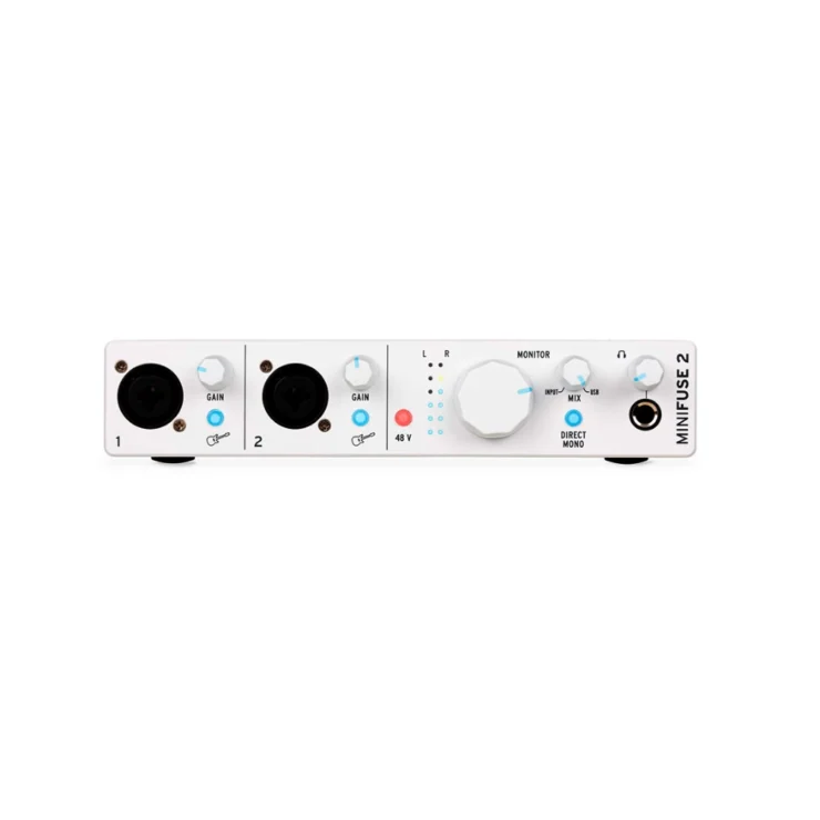 Interfaz USB Arturia MiniFuse 2 tienda instrumentos musicales lima peru