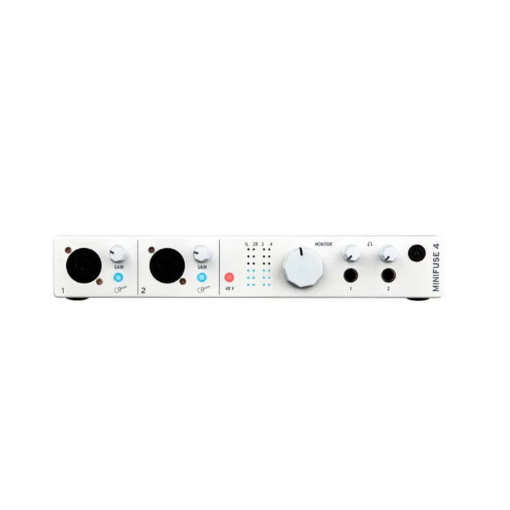 Interfaz USB Arturia MiniFuse 4 tienda instrumentos musicales lima peru