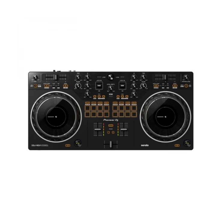 Controlador de DJ Pioneer DDJ-REV1 tienda instrumentos musicales lima peru