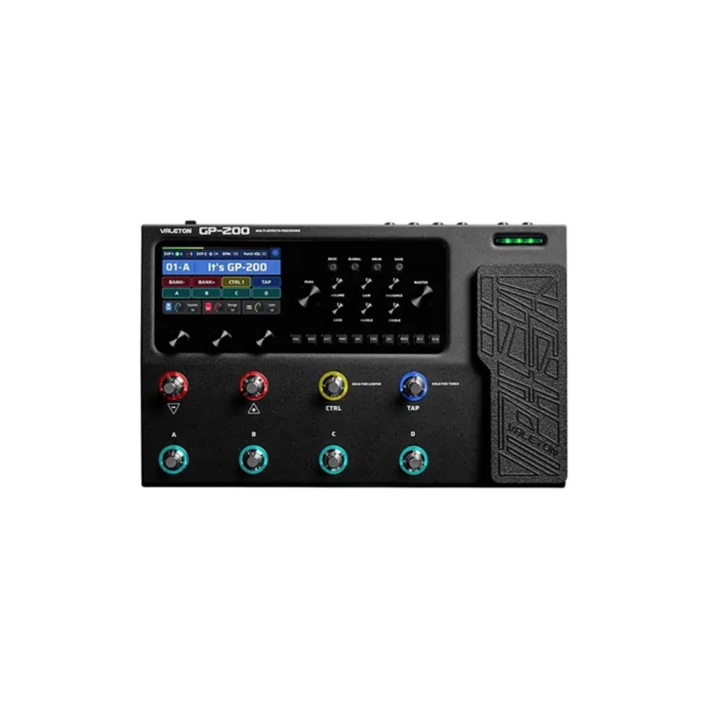 Pedal Multiefectos Valeton GP-200 Tienda de musica Lima Peru