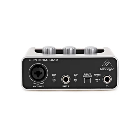 Interfaz de Audio USB Behringer U-Phoria UM2 tienda de musica lima