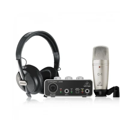Set de Grabación Behringer U-PHORIA STUDIO tienda de musica lima