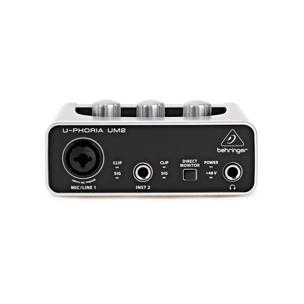 Interfaz de Audio USB Behringer U-Phoria UM2 tienda de musica lima