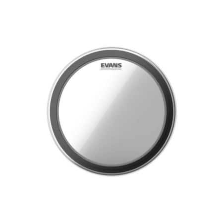 Parche de Bombo 22" Evans BD22EMAD CLEAR tienda de musica lima