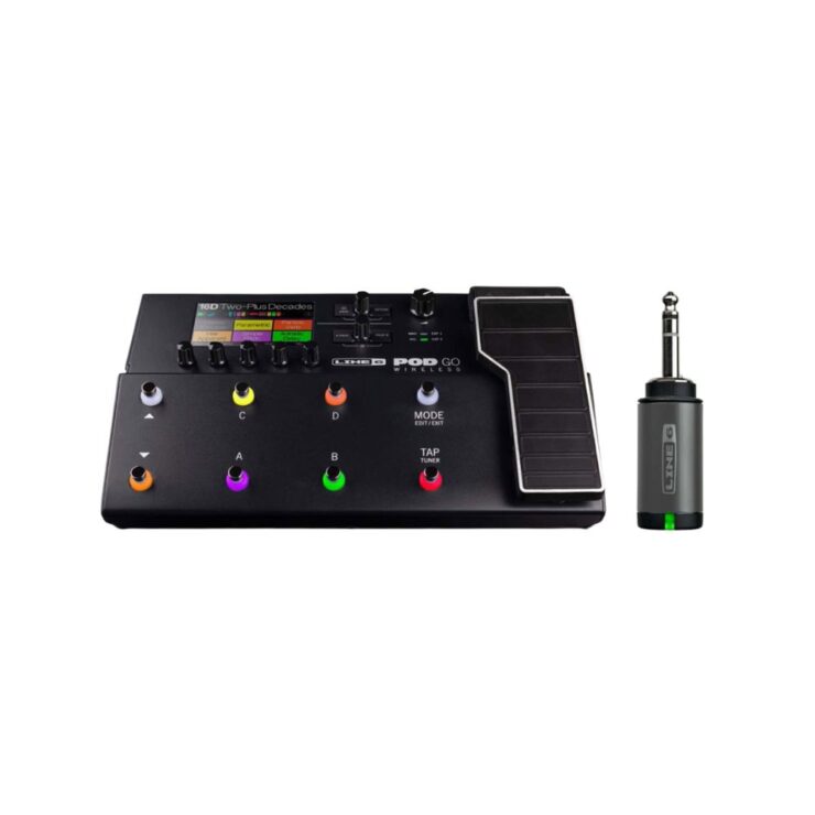 Multiefecto inalámbrico profesional Line 6 POD Go Wireless tienda de musica lima