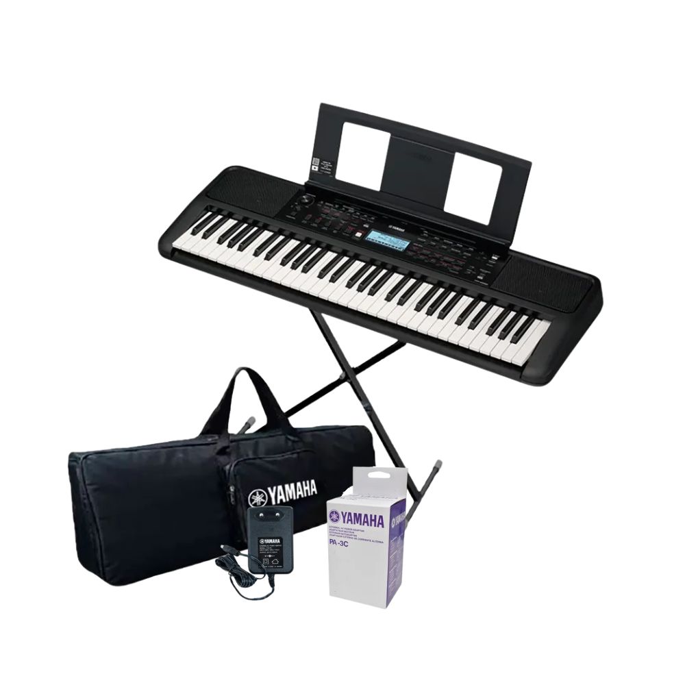 Teclado Yamaha PRS-E383 | Pack completo tienda de musica lima