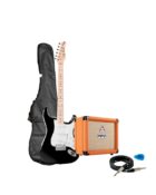 Pack guitarra electrica jay turser + amplificador orange crush 12 wats